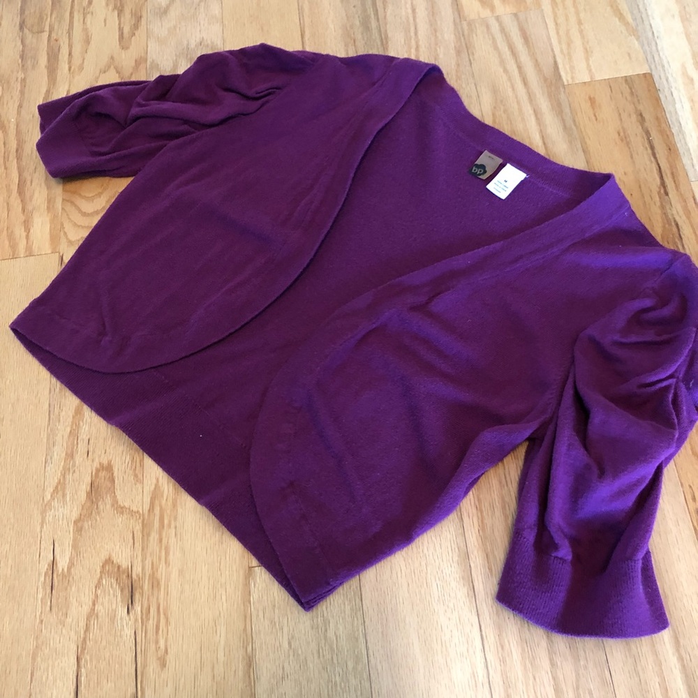 Medium Cranberry / Purple BP Shrug Sweater
